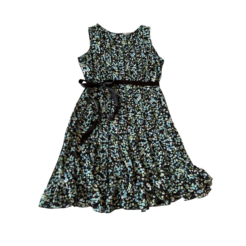 Sandra Darren Floral Y2K Midi Dress
